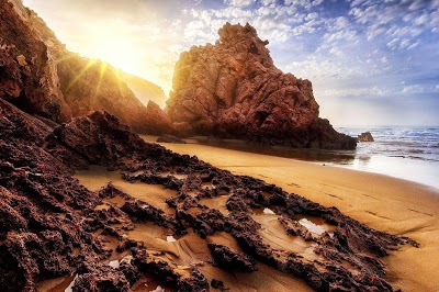 Plage d'Imin Tourga a mirleft